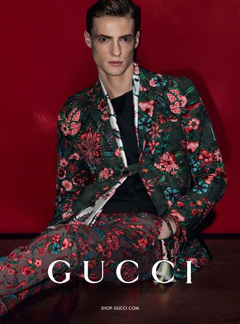 male gucci model|man wearing Gucci.